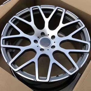 Jantes en alliage forgé gris canon de 18, 19, 20, 21, 22, 23, 24 pouces, compatibles avec <span class=keywords><strong>Mercedes</strong></span> G63, G550, G350, G <span class=keywords><strong>4X4</strong></span>, Classe GLS, GLE, CLS - Product Image 1