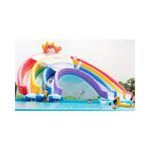 Toboggan arc-en-ciel <span class=keywords><strong>direct</strong></span> des fabricants de piscines gonflables divertissements commerciaux monde de l'eau installations de parcs pour enfants - Product Image 5