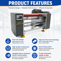 Fabricant de machines à rembobiner la feuille d'aluminium semi-automatiques avec solutions d'emballage en rouleaux personnalisées