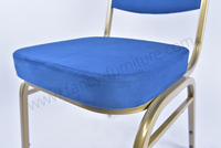 Chaises de banquet et de réception en tissu royal pour événements, mariages, hôtels, en gros, à vendre
