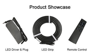 Striscia LED Morbida DEGE <span class=keywords><strong>per</strong></span> Pannelli Acustici in <span class=keywords><strong>Legno</strong></span> 3D OAK Insonorizzanti Akupanel (Garanzia <span class=keywords><strong>di</strong></span> 3 Anni) - Product Image 4