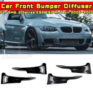 ลิ้นกันชนหน้า M-Tech สำหรับ BMW ซีรีส์ 3 E92 E93 พร้อมดิฟฟิวเซอร์ สปอยเลอร์ สำหรับ BMW ซีรีส์ 3 E92 E93 M-Tech ปี 2006-2013 อุปกรณ์ตกแต่งรถยนต์ - Product Image 1