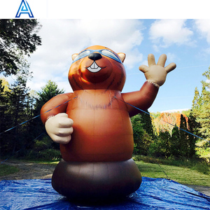 Park Zoo Stage Show Activity Event Decoration Exhibition Inflatable Mouse for Giant Rat <strong>fox</strong> Bear Marmot Model Toy - Product Image 1