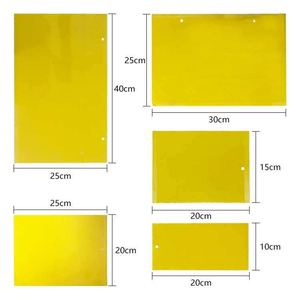 Double Sided Yellow Blue <b>Sticky</b> Insect <b>Trap</b> Board Solid Plastic Eco-Friendly for Thrips Small <b>Flies</b> Control - Product Image 2