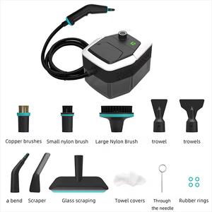 Limpiador a Vapor de Mano de Alta Presión de 4 Bares para Uso en Interiores y Exteriores, para Cocina, Baño, Tapicería, Autos y Casas, con Manguera Larga - Product Image 2