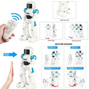 <span class=keywords><strong>Robot</strong></span> RC programmable avec contrôle gestuel intelligent pour enfants <span class=keywords><strong>Robot</strong></span> de danse interactif avec enregistrement vocal et expressions faciales STEM - Product Image 3