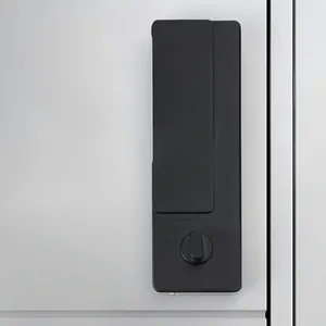 Copper Concealed Bedroom Door Handle Lever Hotel Door Lock Set Manufacture European Interior Plate Door Handle