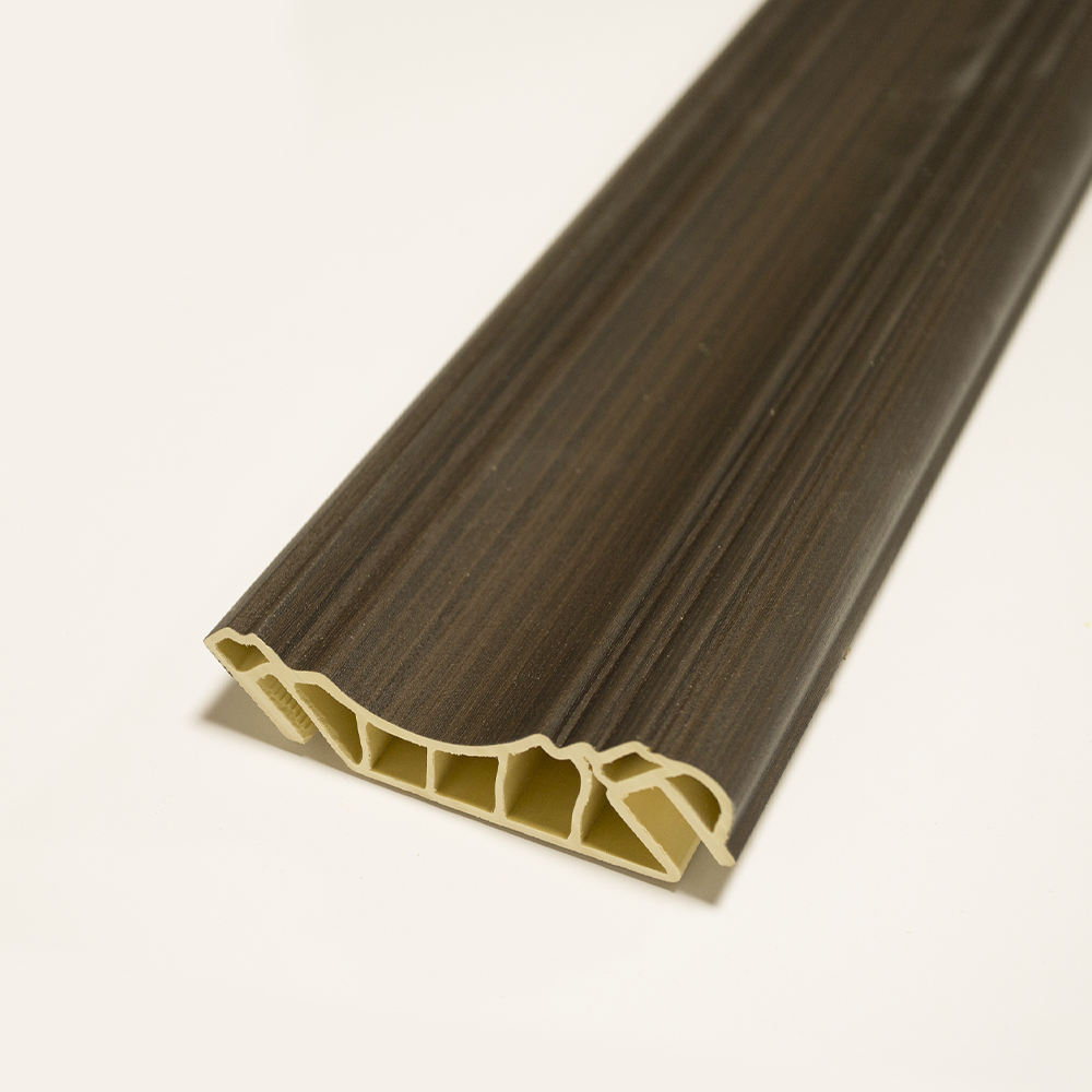 Couleur grain de bois gris foncé-Moulures