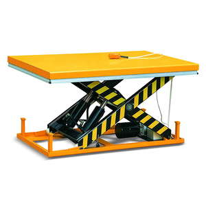 Elevador de tijera Sizzor certificado CE y elevador de empuje de transporte con abajo de seguridad - Product Image 3