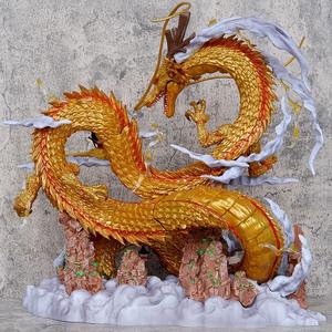 Figurines de bureau <span class=keywords><strong>Dragon</strong></span> <span class=keywords><strong>Ball</strong></span> Super Saiyan Son Goku, souhaits au Shenron, décorations de modè<span class=keywords><strong>le</strong></span> de dessins animés, marchandises d'anime - Product Image 2