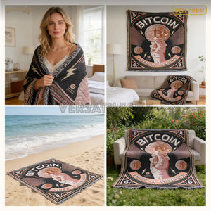 DL Vente Chaude Plaid Tissé Durable Vintage Motif <span class=keywords><strong>Montagne</strong></span> Forêt Camping pour Canapé et Décoration <span class=keywords><strong>de</strong></span> Camping-car OEM - Product Image 3