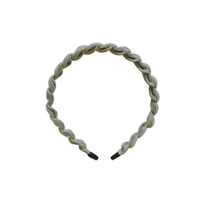 Bandeau d'été pour femmes élégant cerceau à cheveux torsadé fin tout-match faisceau de cheveux de sortie français <span class=keywords><strong>Simple</strong></span> fée carte de cheveux maille chapeaux - Product Image 1