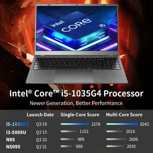 48 Hours Delivery 15.6 Inch Win 11 Laptops New Core I5 2.6Ghz 16GB RAM 512GB ROM Notbook Pc Computer Gaming Laptop