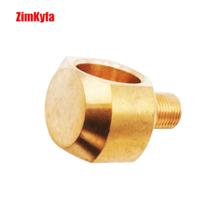 Adaptador Rápido de Carga de Aire CO2 de Cobre Dorado 1/8BSPP con Sonda para Armas de Aire Comprimido S200/S400/S410/S510 PUSH-ON - Product Image 3