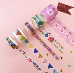 Gratis Monster Op Maat Bedrukt Schattig Huisdier Vintage Washi Tape Gestanst Washi Tape Plakpapier Maskeren Washi Tape