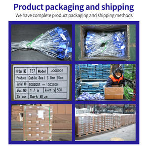 JCCS004 <span class=keywords><strong>Cable</strong></span> Van Seal Lock Cuerda de alambre Camión Sellos Contenedor Cerraduras de puerta Cerradura de sello de <span class=keywords><strong>cable</strong></span> de seguridad - Product Image 6