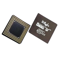Microcontrôleur 32 bits A80486SX25 PGA, composant électronique IC