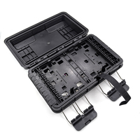 Boîte de distribution optique de fibre optique imperméable extérieure de 16 noyaux avec le diviseur de PLC de la cassette 1*16
