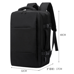 Mochila de Negocios de Alta Calidad, Impermeable, con Carga USB, Expandible, para Viajes, con Ruedas, para Portátil - Product Image 3