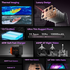 Teléfono Resistente IIIF150 con Cámara de 108MP e Imagen Térmica IIIF150 Raptor - Product Image 2