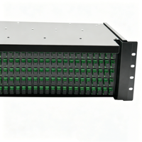 Coffret de distribution optique (ODF) 19 pouces à 12, 48 ou 96 ports, montable en rack, avec SC/APC
