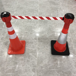 Connecteur de cône rétractable en plastique de 9 m pour barrière extensible - Product Image 6
