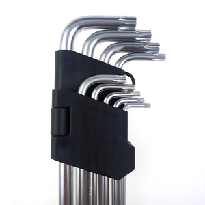 Produttore cinese 9-pezzi di Plastica Clip Lungo Braccio CR-V Matt Matte T10-T50 <span class=keywords><strong>Stella</strong></span> Strumento <span class=keywords><strong>Chiave</strong></span> Set Torx <span class=keywords><strong>Chiave</strong></span> Con foro - Product Image 3