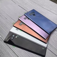 Repuestos para Celulares, Carcasa Trasera de Vidrio para Samsung Note 9, Tapa de Batería con Cubierta de Cámara
