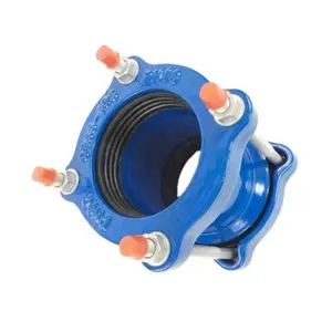 Dn500 pn 10 Kupplung Flexibler Pn16 PVC duk tiles Gusseisen Universal HDPE Flansch adapter