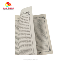 Impression de romans en édition de qualité supérieure avec reliure parfaite, papier offset et couché pour la lecture
