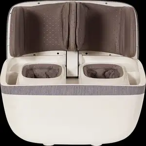 Bassin de pédicure portable multifonction chauffant infrarouge Shiatsu Air Bubble Foot Stone Massager for Spa