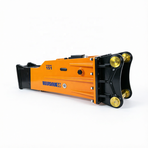 Martillo Hidráulico Tipo Caja para Construcción y Minería SB151, Nuevo, con Motor, Bomba, Cincel y Cuerpo Principal para 40-55 Toneladas - Product Image 1