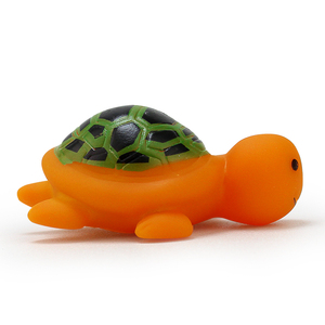 Phim hoạt hình cao su động vật rùa tắm đồ chơi em bé của bóp và hét đồ chơi bơi - Product Image 3
