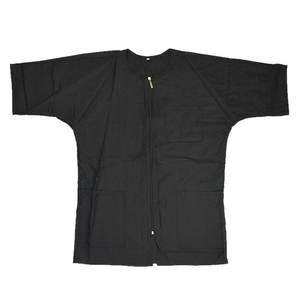 2025 chaqueta impermeable de peluquero con bolsillos baja permeabilidad al agua bata de salón de SPA de uñas-capa de corte de pelo negro delantal de aseo - Product Image 6