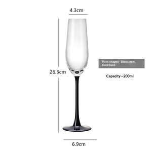 Verre à <span class=keywords><strong>champagne</strong></span> haut de gamme en verre, style européen, pour vin mousseux et vin rouge, idéal pour restaurants et hôtels - Product Image 6