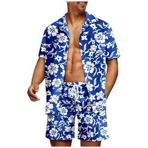 Chemise à manches longues pour homme à motif floral, noir, café, blanc, ivoire, marron foncé, gris foncé, 81-90% coton, lavable en machine, durable, articles en stock - Product Image 5