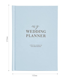 Hochwertige benutzer definierte A5 Hardcover Hochzeit Veranstalter <span class=keywords><strong>Journal</strong></span> Notebook Planer Fabrik Direkt verkauf Stoff bezug Geschenk idee - Product Image 3
