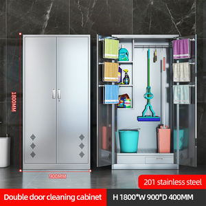 <span class=keywords><strong>Armario</strong></span> sanitario de limpieza de <span class=keywords><strong>metal</strong></span> de diseño moderno para ropa y sala limpia para dormitorio y gimnasio-Factory Outlet - Product Image 4