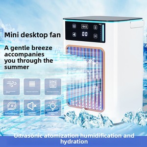 Nouveau mini climatiseur domestique, ventilateur de climatisation, grand réservoir <span class=keywords><strong>d</strong></span>'eau, humidificateur, atomiseur, <span class=keywords><strong>refroidisseur</strong></span> portable de bureau USB, <span class=keywords><strong>refroidisseur</strong></span> mobile - Product Image 1