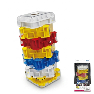 Jeu de <span class=keywords><strong>labyrinthe</strong></span> 3D Tommabo, cube de puzzle, 2 à 7 niveaux de difficulté, jeu de <span class=keywords><strong>labyrinthe</strong></span> à billes, améliore la logique et les compétences spatiales, en plastique, pour enfants et adultes - Product Image 2
