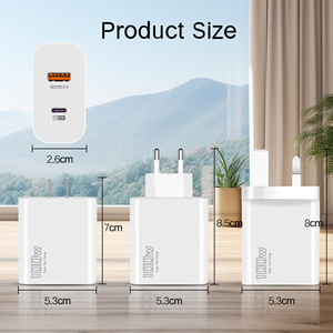New 100W Super Fast <b>Charging</b> Head for Apple Samsung Mobile Phones Multi-Port Type-<b>C</b> EU US UK PD QC3.0 OTP Fast Charger Adapter - Product Image 4