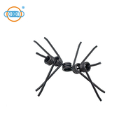 Ressorts hélicoïdaux d'extension en acier inoxydable sur mesure de haute qualité pour meubles, design plat mini double porte