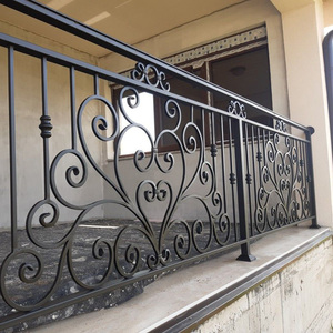 מעקות מרפסת פלדה מגולוונת לאמנות מודרנית, שימוש בבנייני גינה, מעקות בטיחות, מעקות - Product Image 1