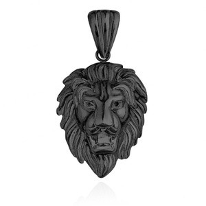 Collar de Cadena con Cabeza de León de Acero Inoxidable Unisex para Hombre, Colgante de Animal Estilo Hiphop Rock para Joyería de Fiesta Cristiana - Product Image 6