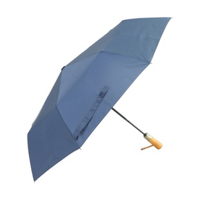 Good Quality Straight Plastic Handle Travel 3 Folding Customized Sunshade UV <b>Umbrella</b> for Rain Automatic <b>Umbrella</b> Business Gifts - Product Image 5
