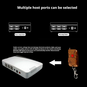 Alarma antirrobo del sistema de seguridad antirrobo del ladrón de la célula de 4 puertos para las tiendas del teléfono - Product Image 4