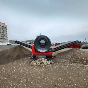 2024 Hete Verkoop Cirkelvormige Trommel Scherm Compost Screening Fabriek Zand Roterende Trommel Steen Screening Zeefmachine Steenzand