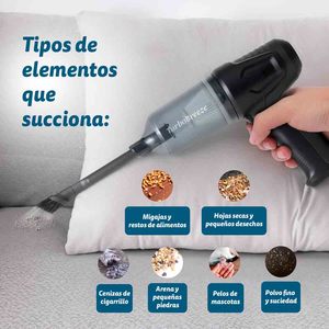Aspirateur à main Carforce2, puissance d'aspiration 12Kpa, filtre HEPA, avec accessoires pour utilisation en voiture - Product Image 2