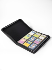 Meilleure Vente : Classeur Rigide en Cuir PU Personnalisé à 9 Poches pour Cartes de Crédit et TCG - Product Image 1