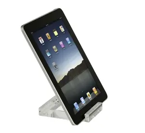 Plexiglass Stand Designed for Apple iPad and Motorola Xoom, Samsung Galaxy